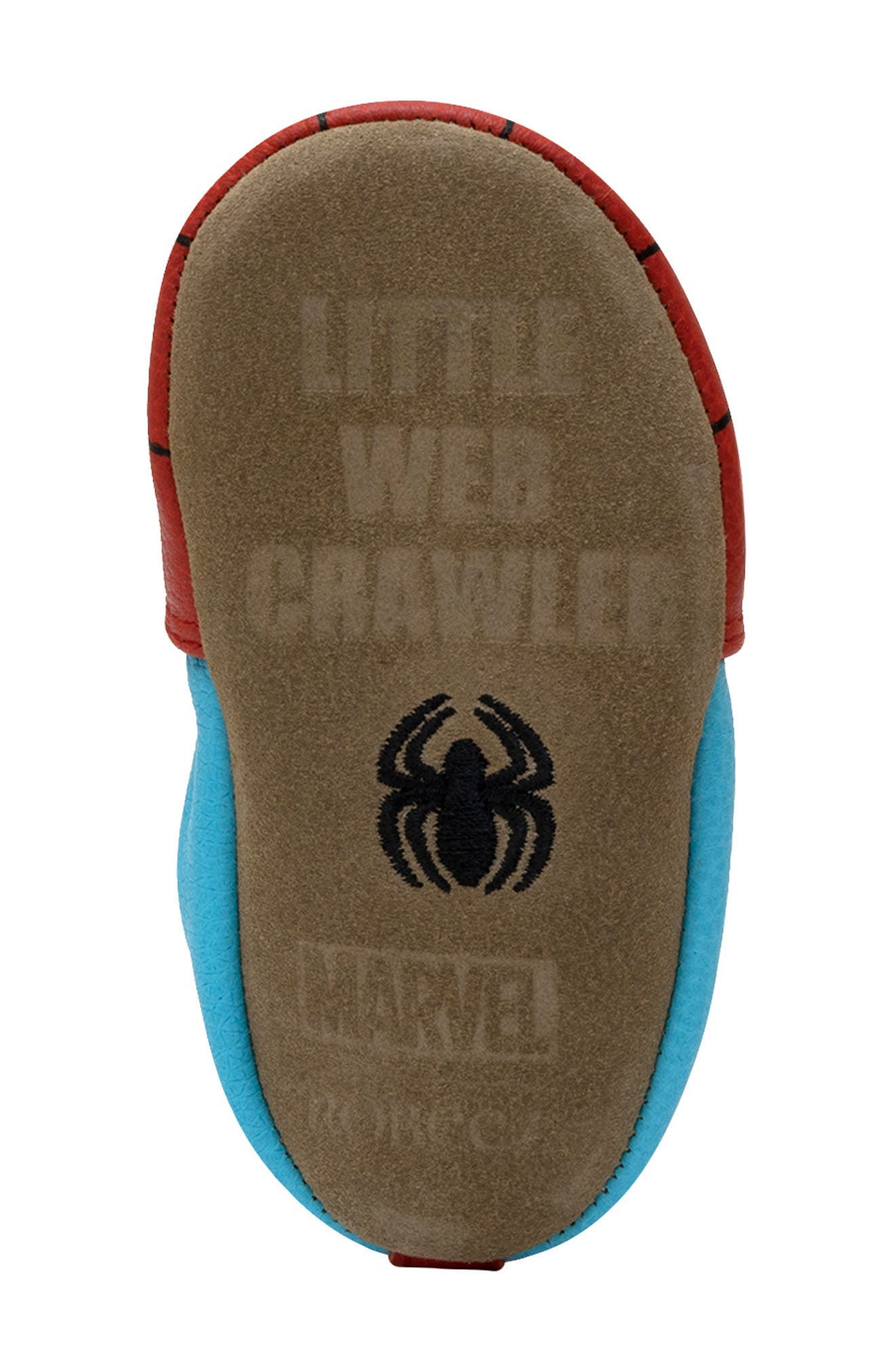 Robeez<sup>®</sup> Spider-Man Crib Shoe, Alternate, color, 