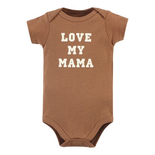 Hudson Baby Essential Cotton Bodysuits 5-piece Set In Multi