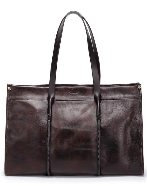 Fern Genuine Leather Spacious Heritage Weekender