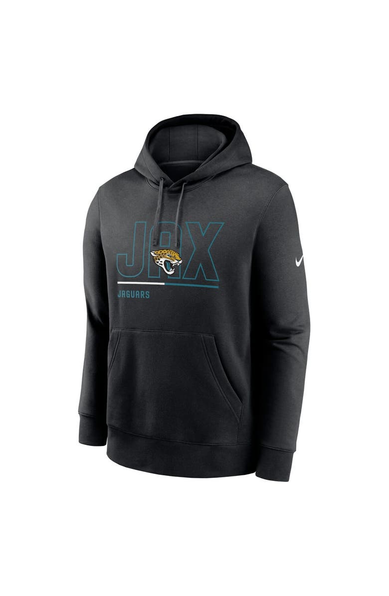 Nike Men's Nike Black Jacksonville Jaguars City Code Club Fleece Pullover Hoodie, Alternate, color, 