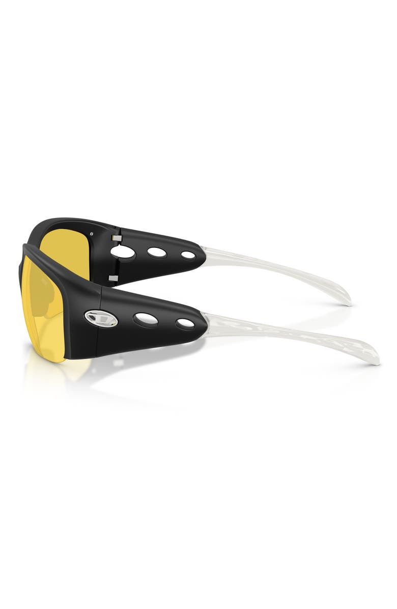DIESEL<sup>®</sup> 62mm Oversize Mirrored Pillow Sunglasses, Alternate, color, 
