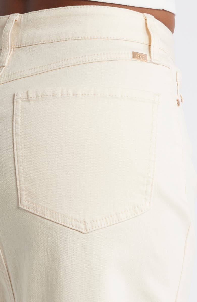 1822 Denim Front Slit Denim Maxi Skirt, Alternate, color,