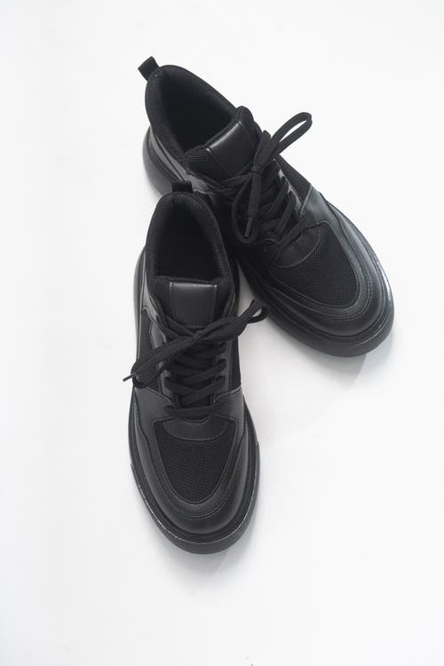 Prologue Shoes Pure Mesh Sneakers In Black