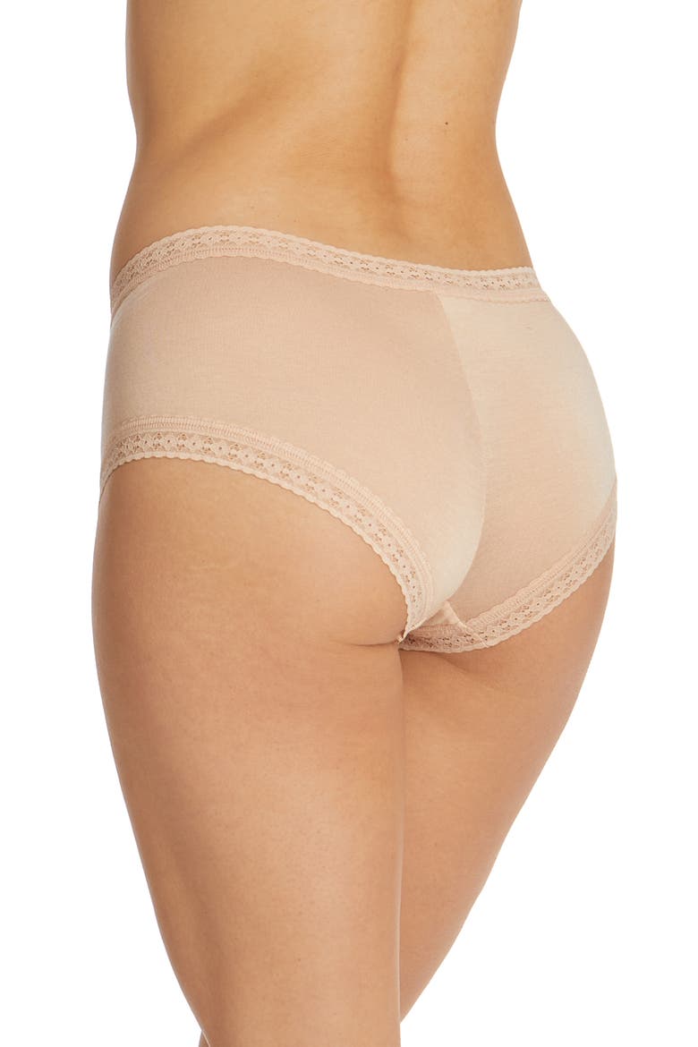 Dream Lace Trim Boyshorts, Alternate, color, CHAI