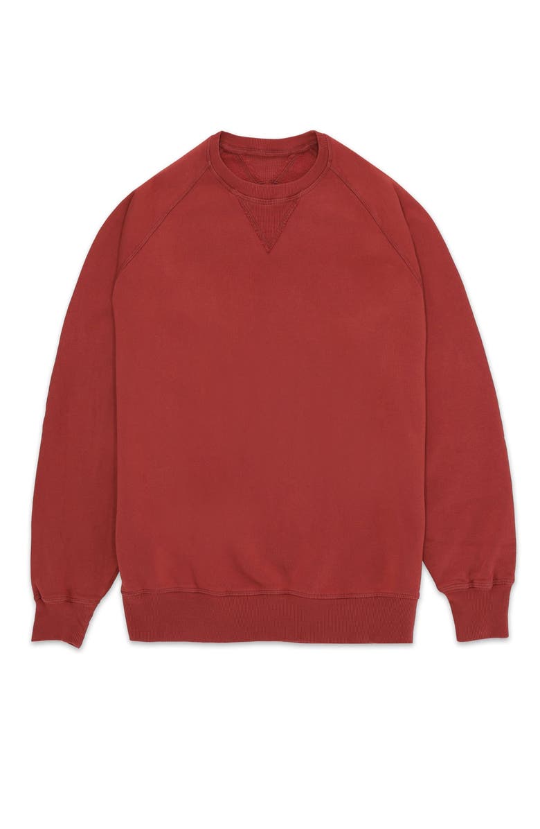 Fortela Harvard Printed Sweatshirt, Main, color, Burgundy