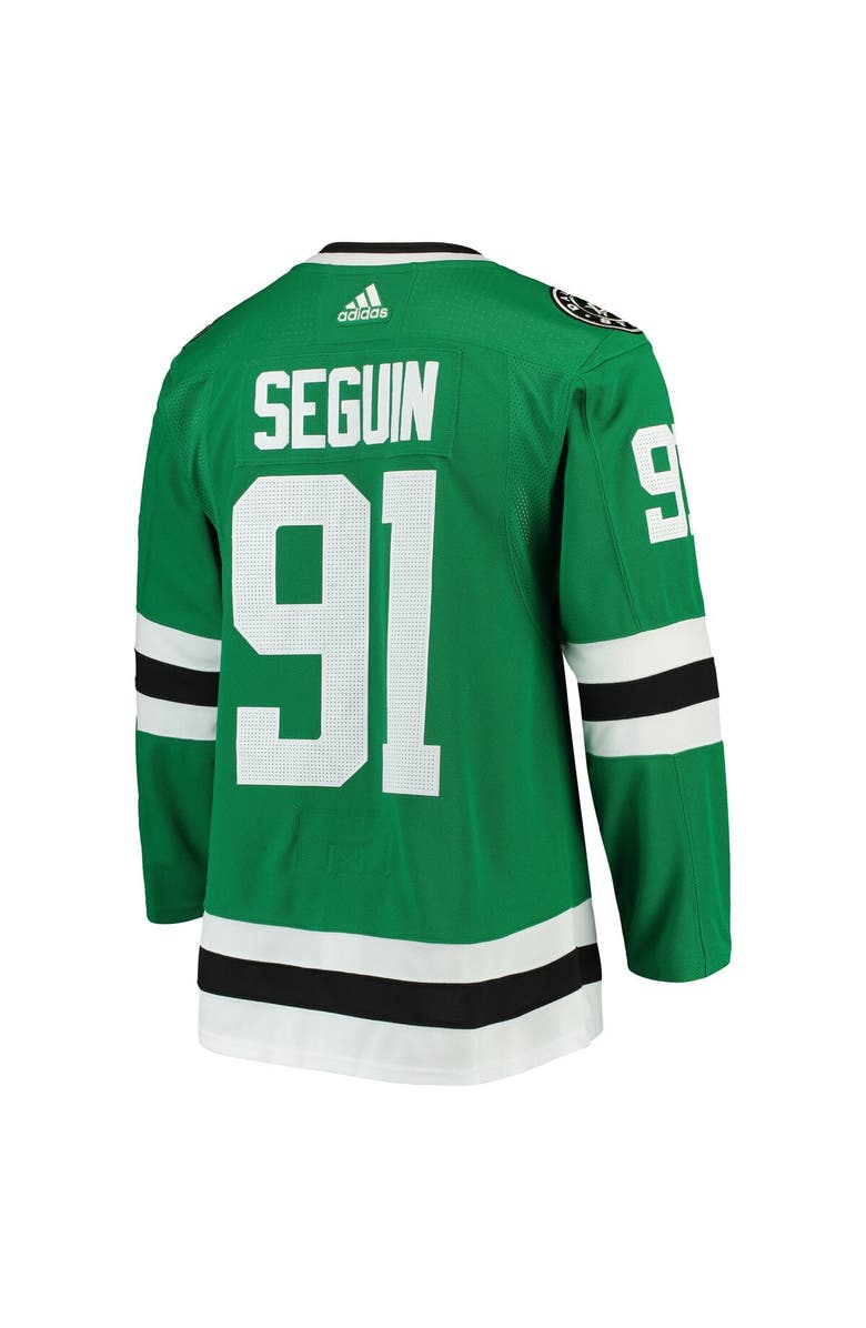 adidas Men's adidas Tyler Seguin Kelly Green Dallas Stars Home Authentic Player Jersey, Alternate, color, 