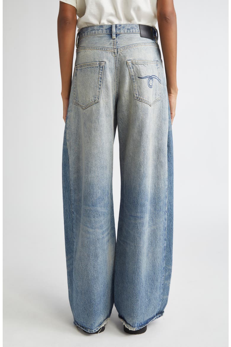 Darcy Insert Loose Fit Jeans, Alternate, color, VINTAGE INDIGO COLORBLOCK
