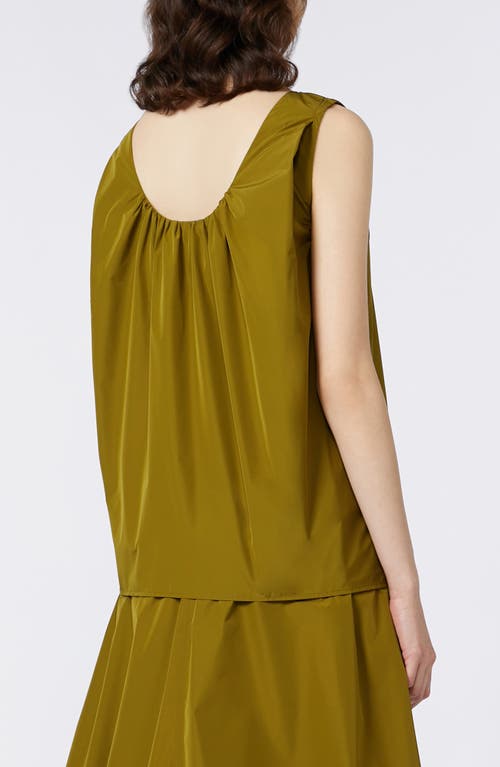 Weekend Max Mara Ariccia Sleeveless Top In Green