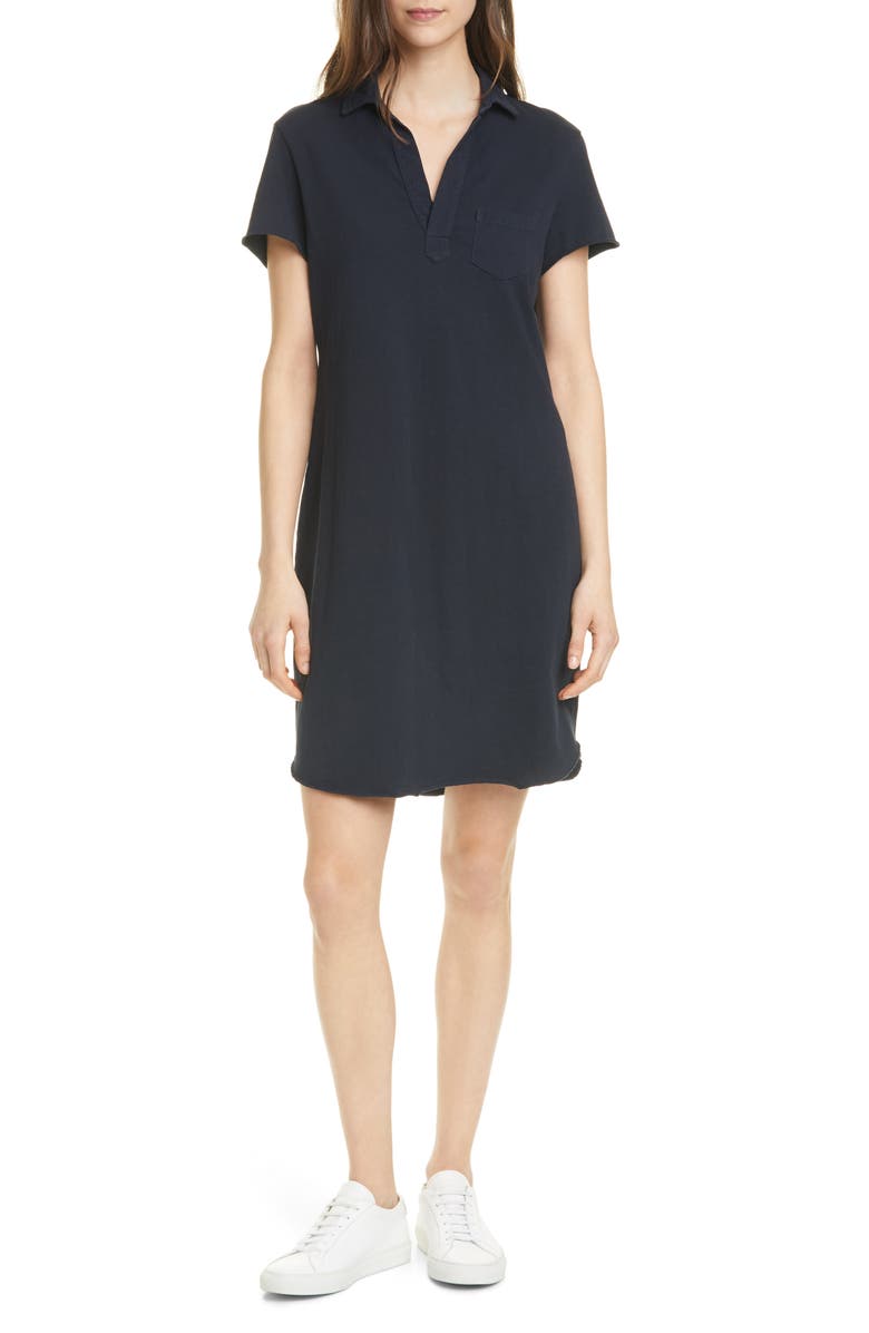 Frank & Eileen Lauren Polo Dress, Main, color, British Royal Navy