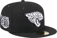 New Era Men's New Era Black Jacksonville Jaguars Main Patch 59FIFTY Fitted Hat