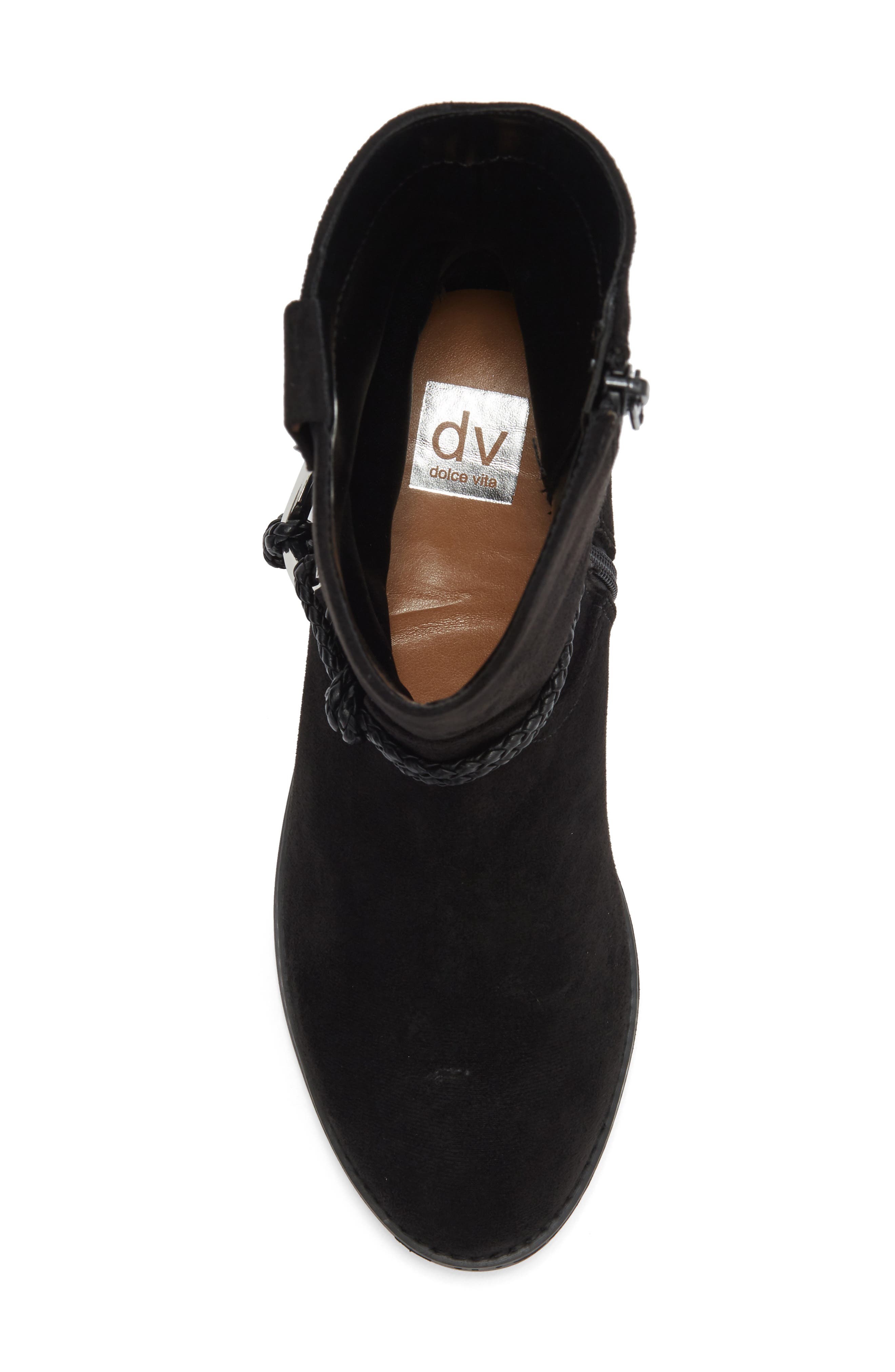 Kids' Lurain Western Bootie, Alternate, color, BLACK