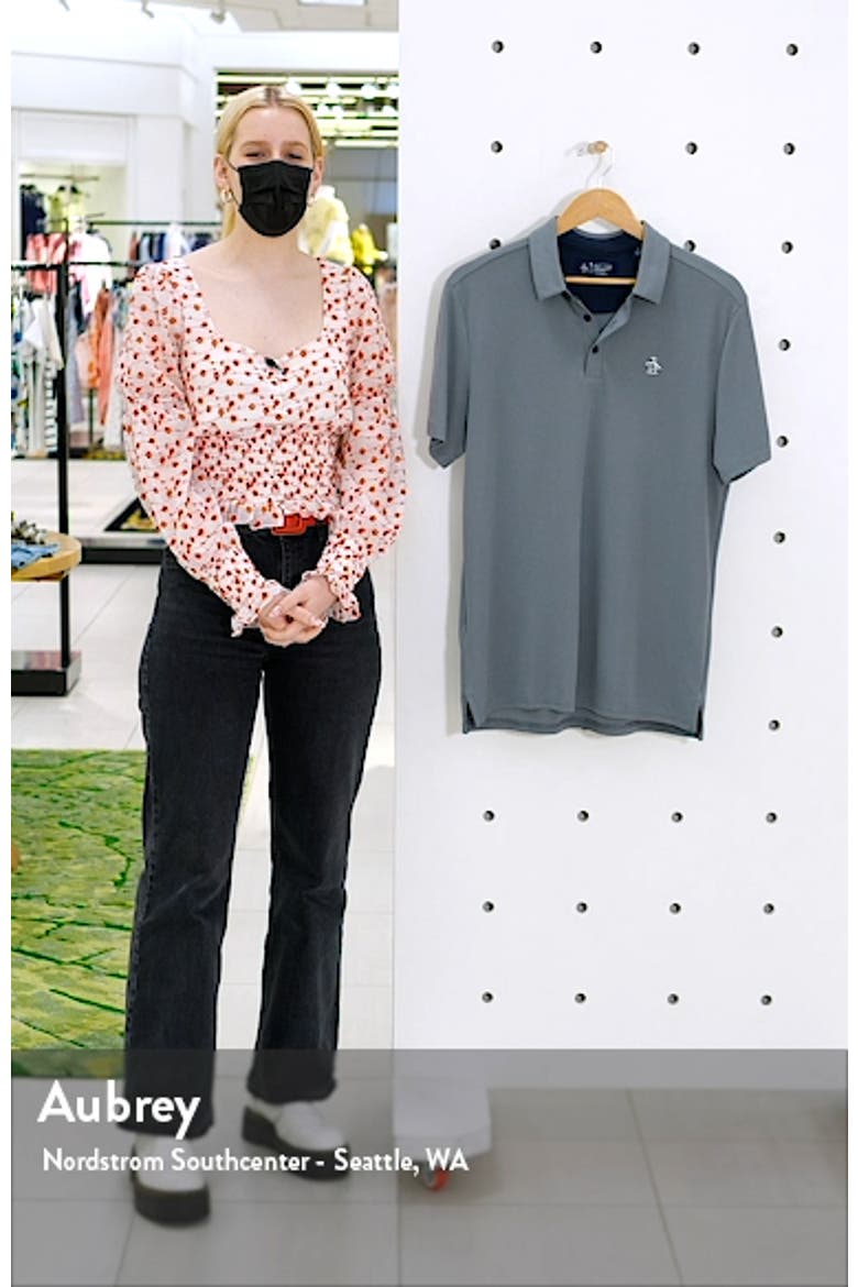 Original Penguin Oxford Golf Polo video