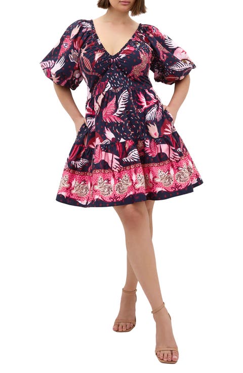 Simono Fit & Flare Minidress (Plus)