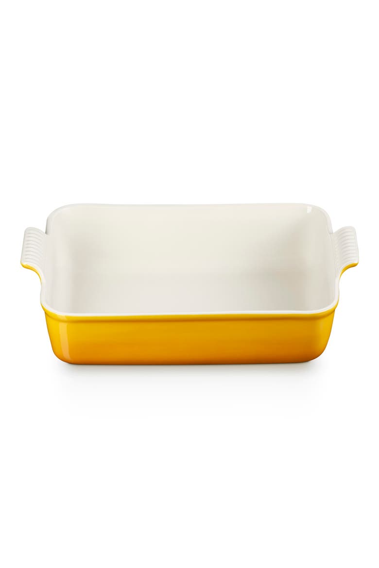 Heritage Stoneware Deep Lasagna Dish, Alternate, color, NECTAR