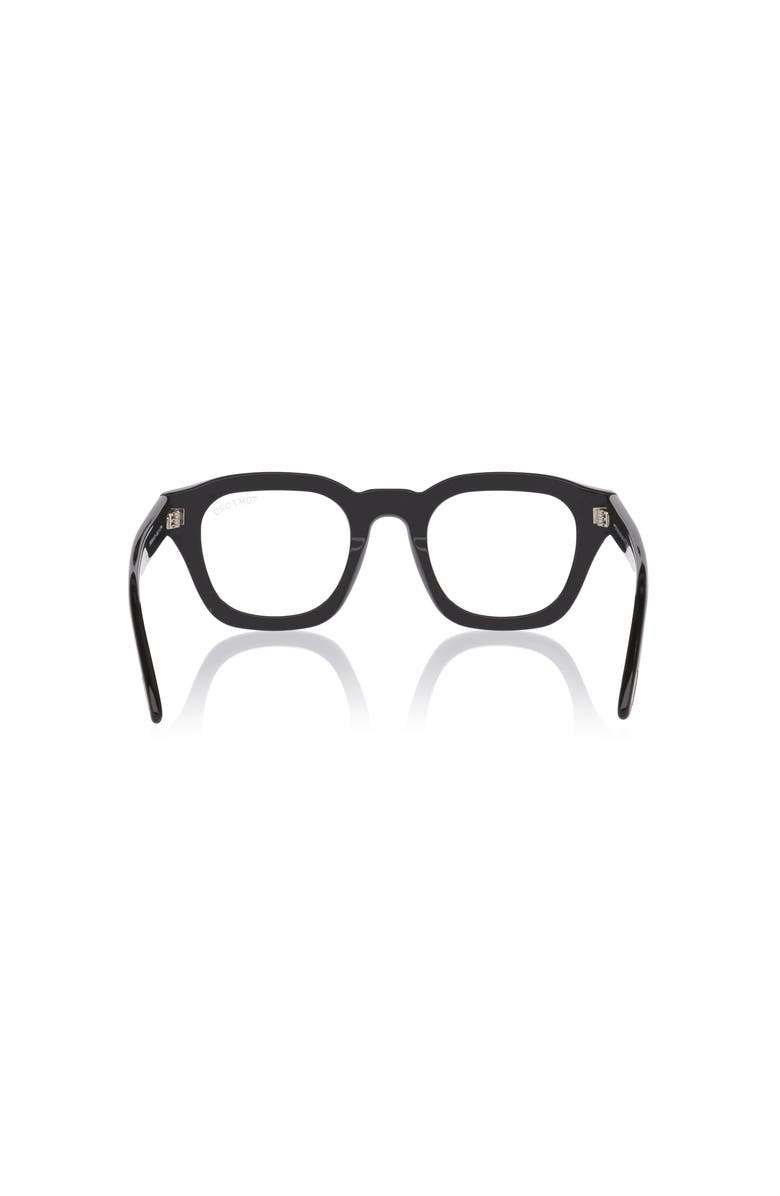 TOM FORD 48mm Square optical glasses, Alternate, color, Black