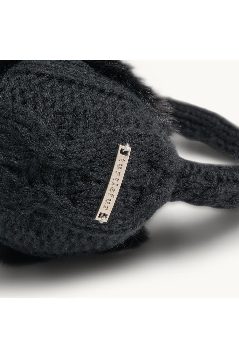 Ear Muffin Earmuffs, Alternate, color, Black
