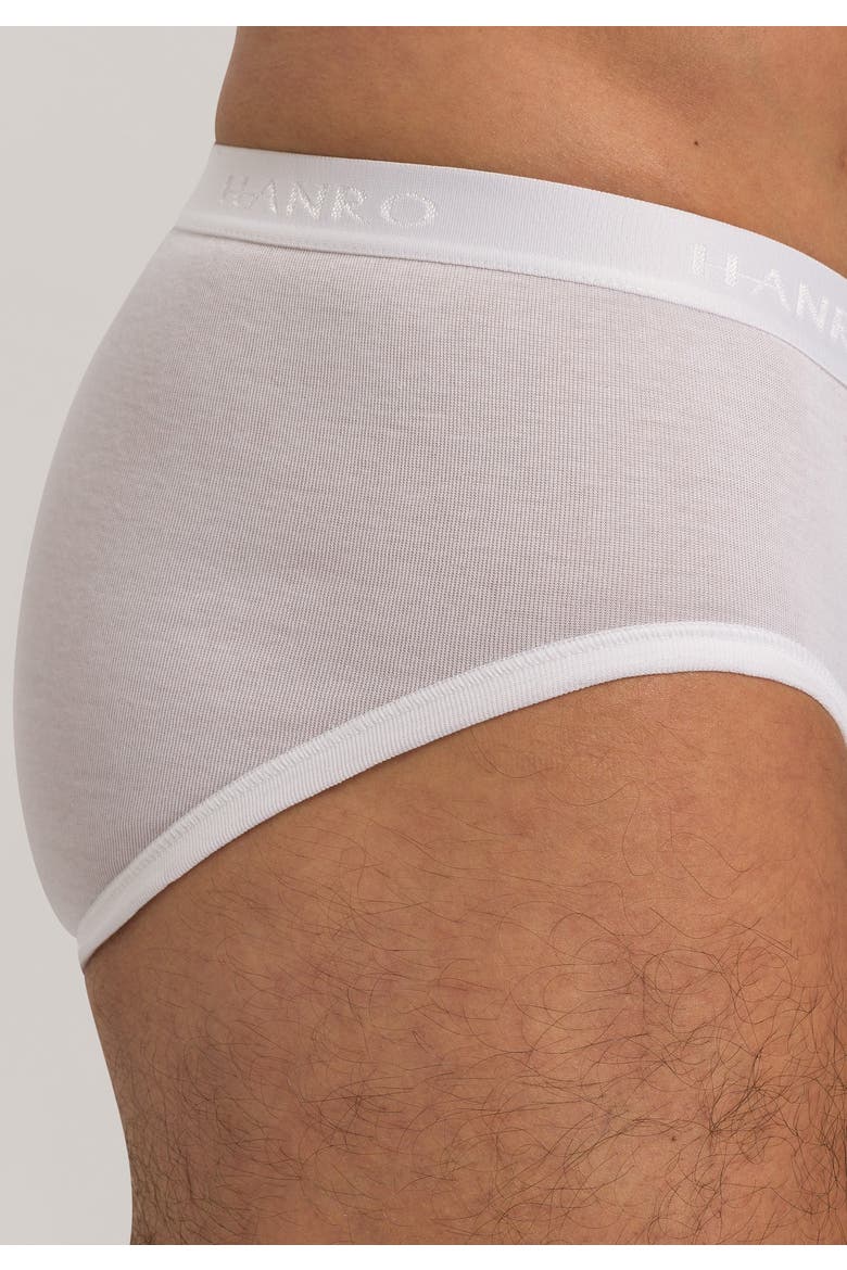 Cotton Pure Cotton Brief With Fly, Alternate, color, White