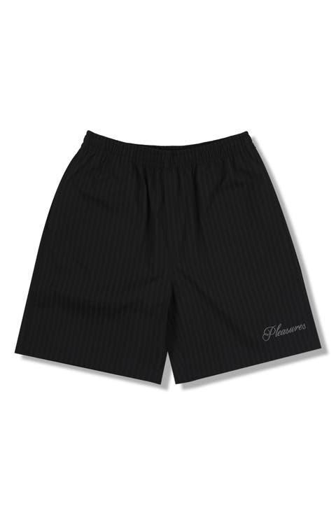 Fortunate Textured Stripe Active Shorts