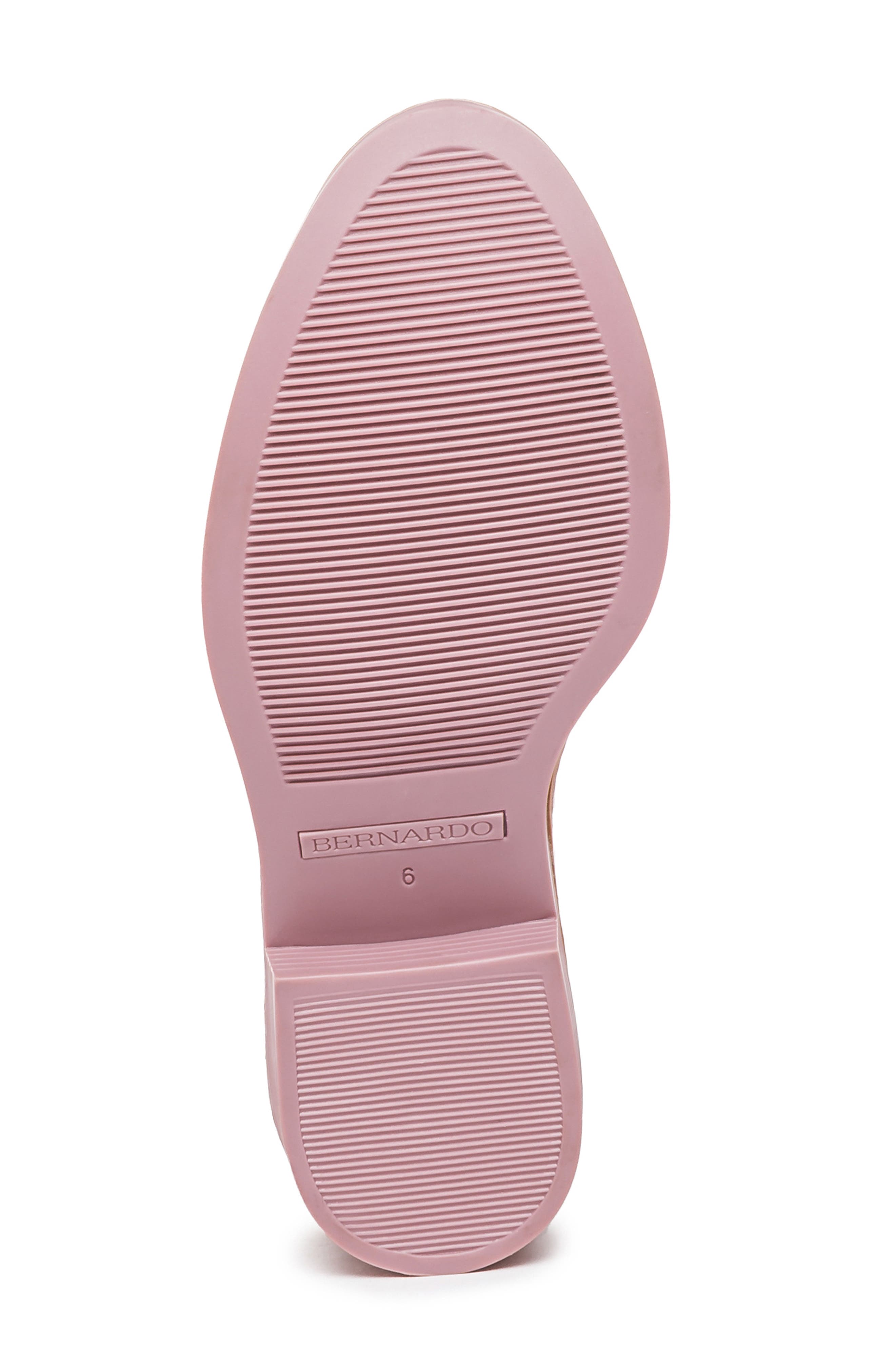Bernardo Lacey Short Waterproof Rain Boot, Alternate, color, ROSE PINK