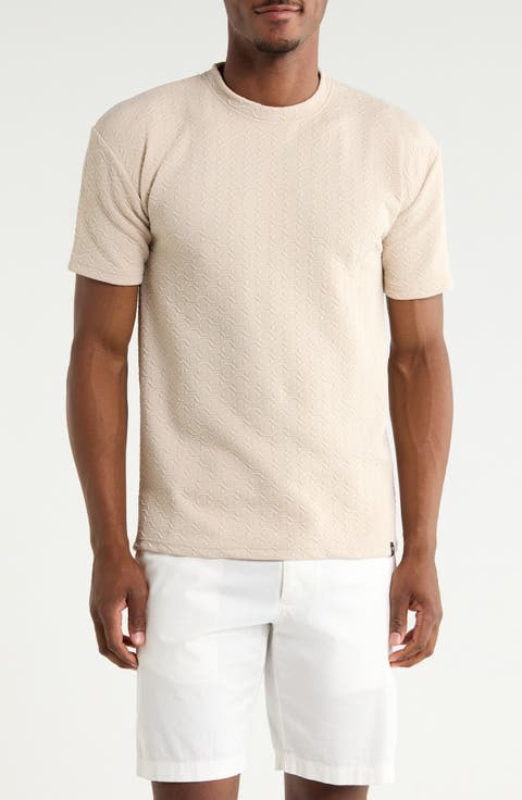 Textured Knit T-Shirt