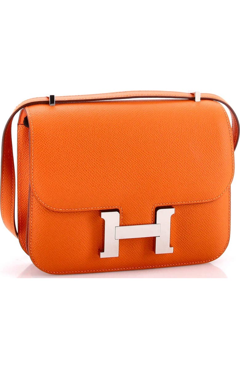 Pre-Owned Hermes Constance NM Bag Epsom 18, Alternate, color, Orange H