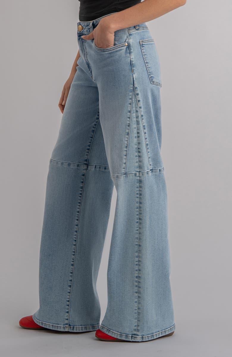 KUT from the Kloth Jodi High Waist Relaxed Straight Leg Jeans, Alternate, color, Resolve