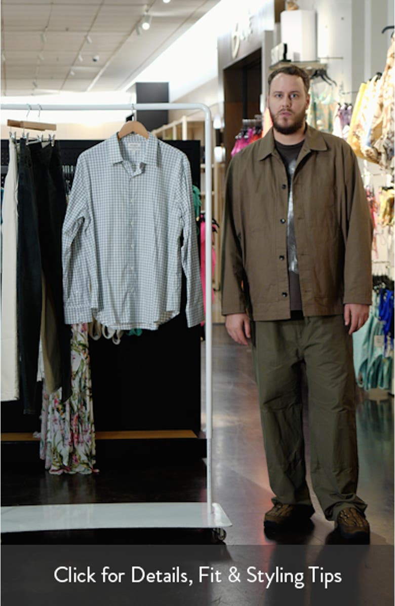 Tech Slim Fit Plaid Performance Button-Up Shirt, sales video thumbnail