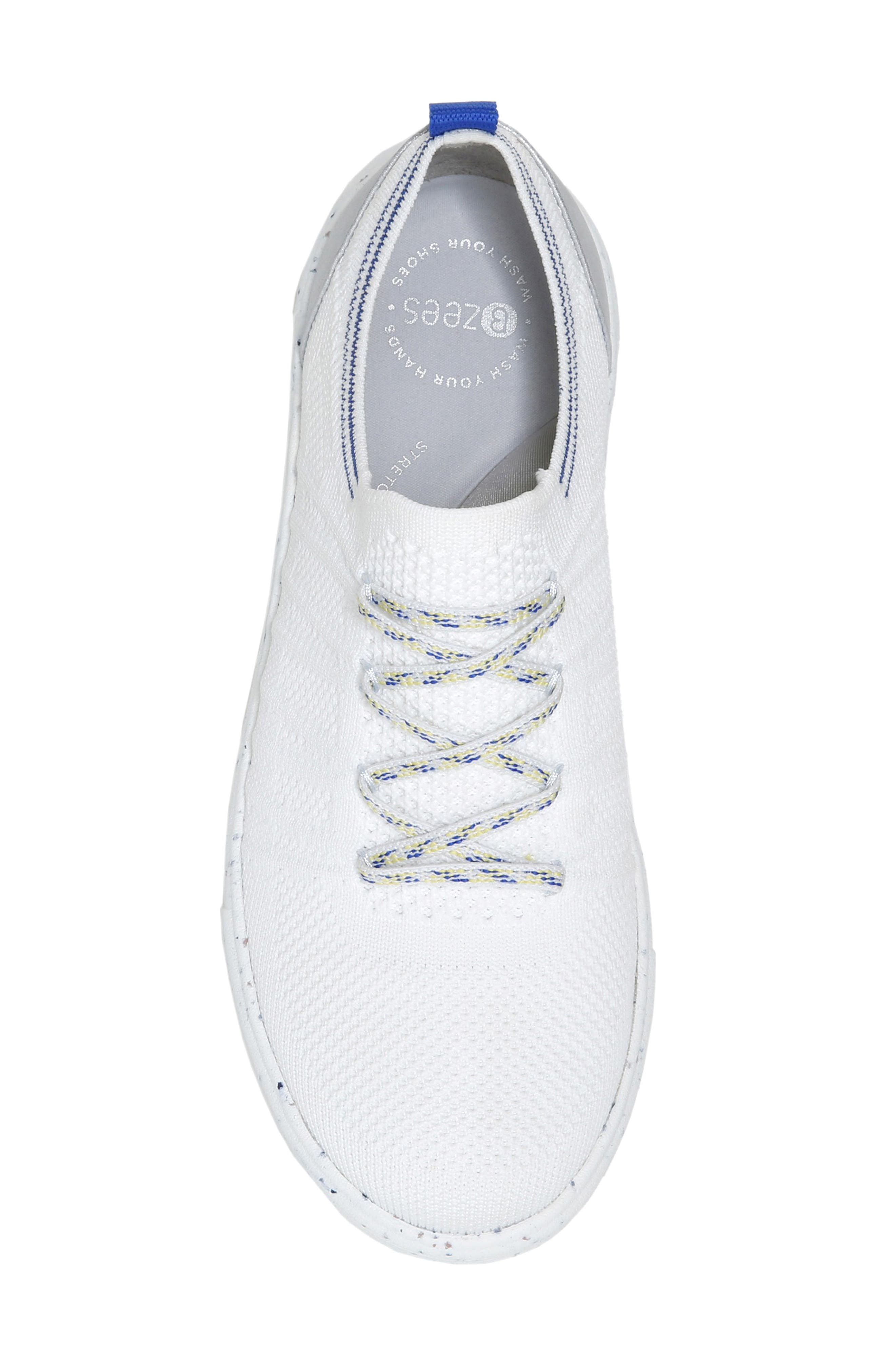 March On Sneakers, Alternate, color, BRIGHT WHITE ENGINEERED KNIT