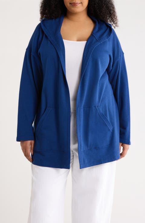 Organic Cotton Hooded Jacket (Plus)