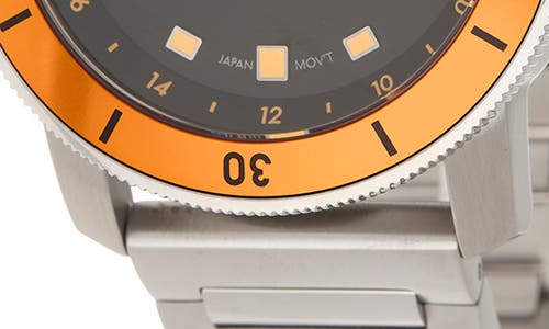 Mvmt Cali Diver Automatic Gmt Watch, 40mm In Silver