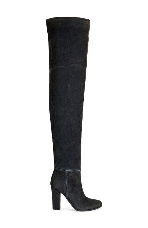 Azalea Wang Nanette Thigh High Boot In Black