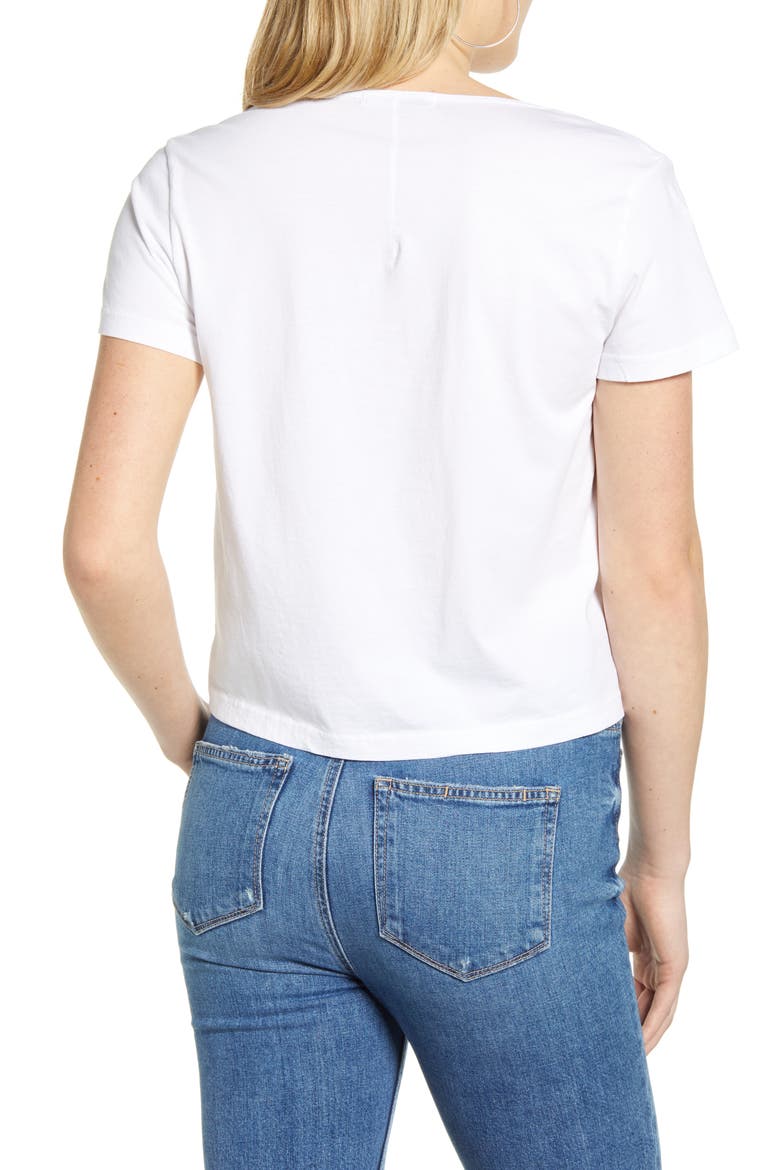 Supima® Cotton T-Shirt, Alternate, color, WHITE