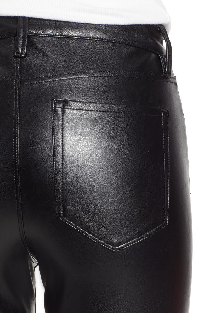 Tinsel High Waist Faux Leather Skinny Pants, Alternate, color, 