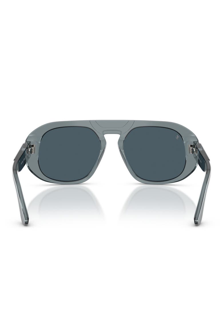 54mm Pillow Sunglasses, Alternate, color, OCEAN / LIGHT BLUE