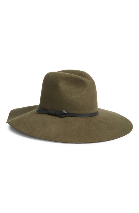 Wide Brim Wool Felt Panama