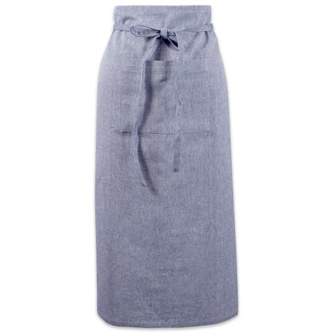 Bistro Chambray Apron Blue