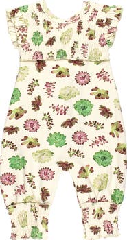 L'ovedbaby Cross Back Organic Cotton Romper