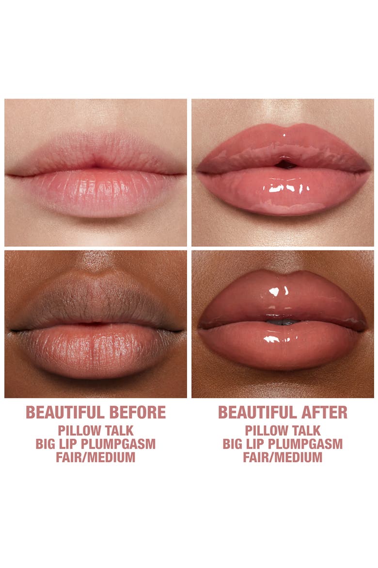 Pillow Talk Big Lip Plumpgasm Plumping Lip Gloss, Alternate, color, FAIR/ MEDIUM