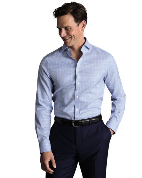 Non-Iron Twill Check Shirt