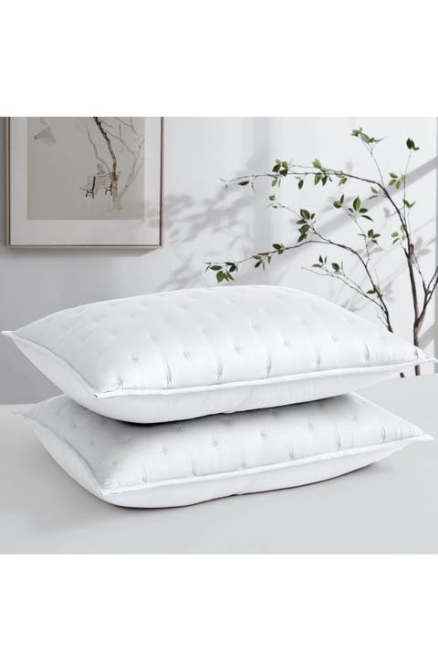 Luxurious 2-Piece Quilted Sham Set