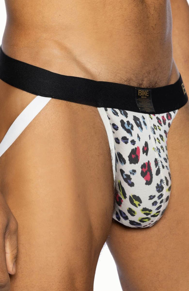 BIKE Active Jock Strap, Alternate, color, Animal Print