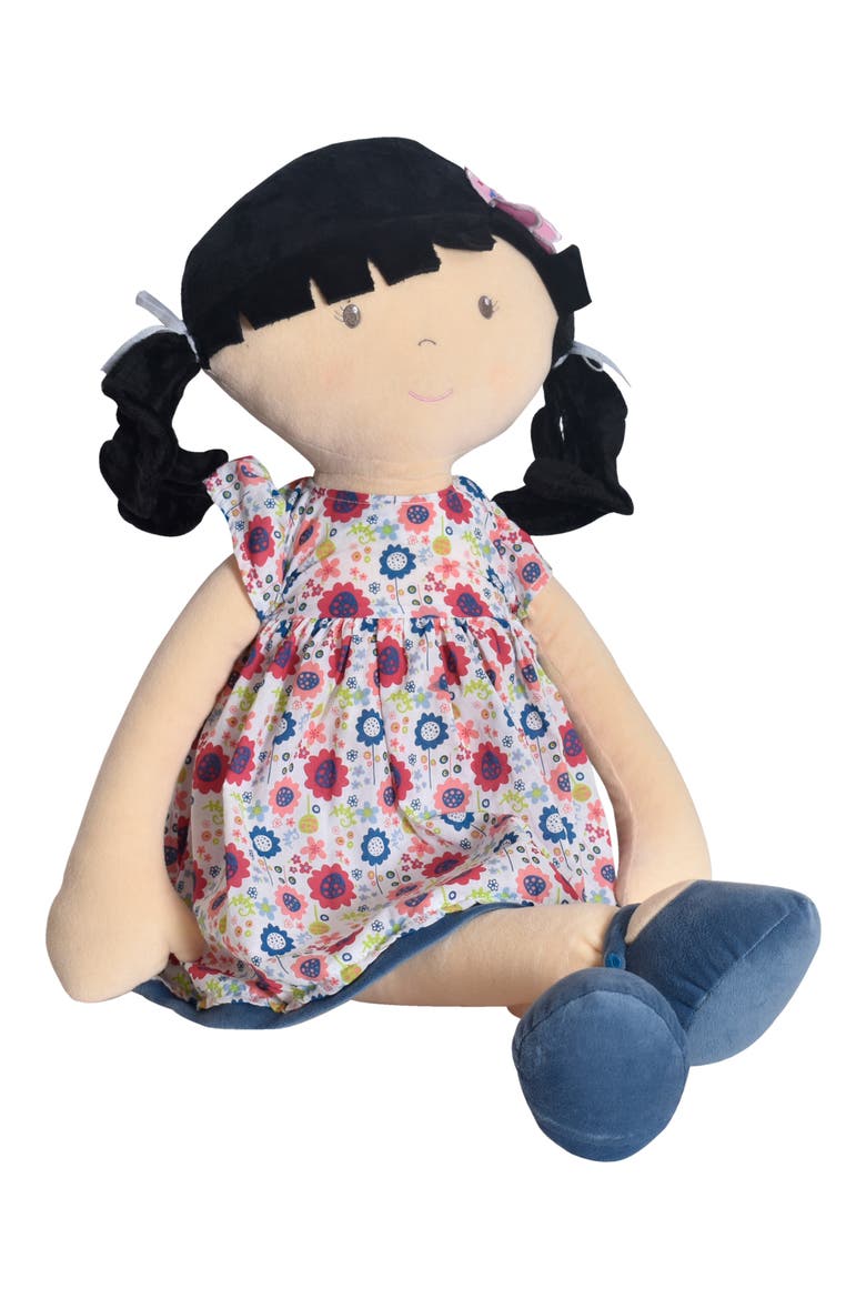 Lilac Jumbo Stuffed Doll, Main, color, NO COLOR