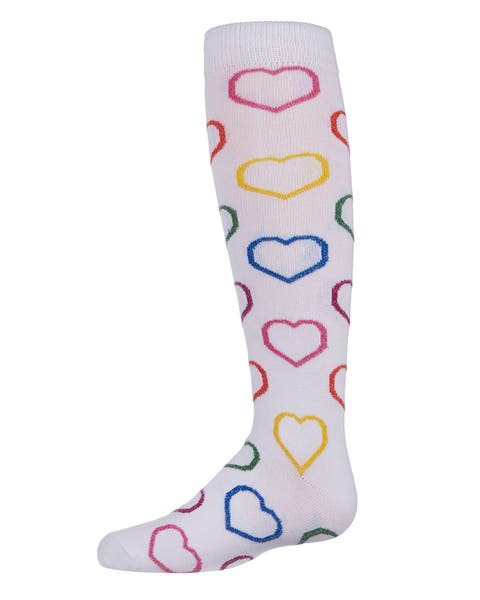 Dazzling Hearts Knee High Socks (Little Kid & Big Kid)