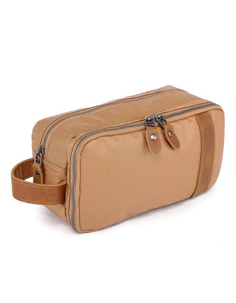 City Light Canvas Travel Toiletry Bag
