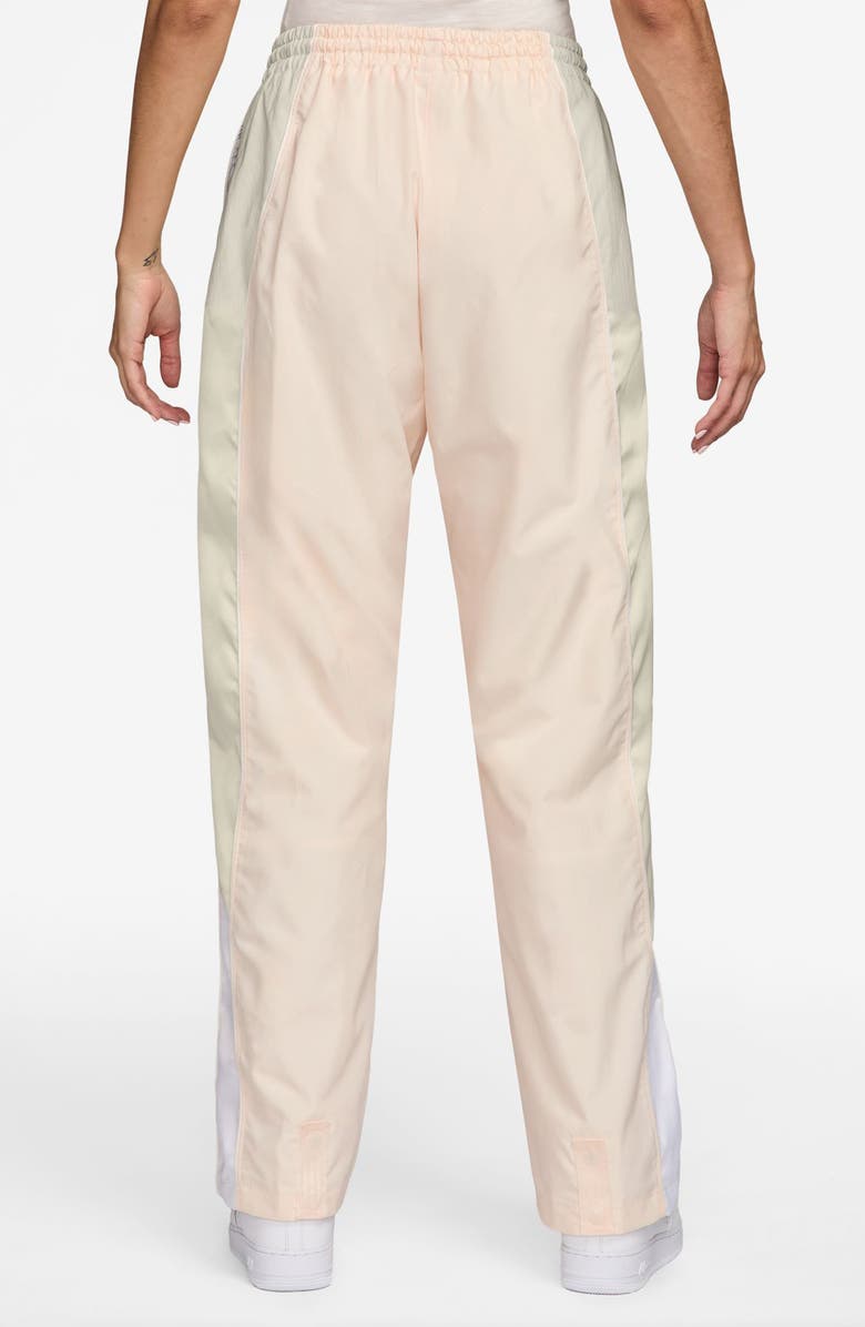 Nike Water Repellent High Waist Track Pant, Alternate, color, 103 Chalk/Sail