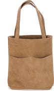 Ezra Arthur Brooklyn Nubuck Suede Leather Tote Bag