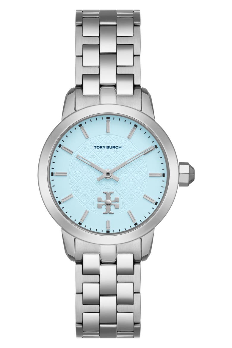 The Tory Bracelet Watch, Main, color, SILVER