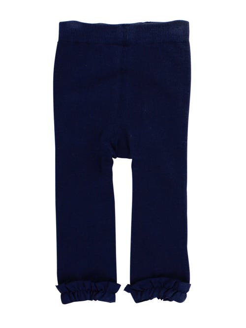 Rufflebutts 3-pack Footless Ruffle Tights In Black