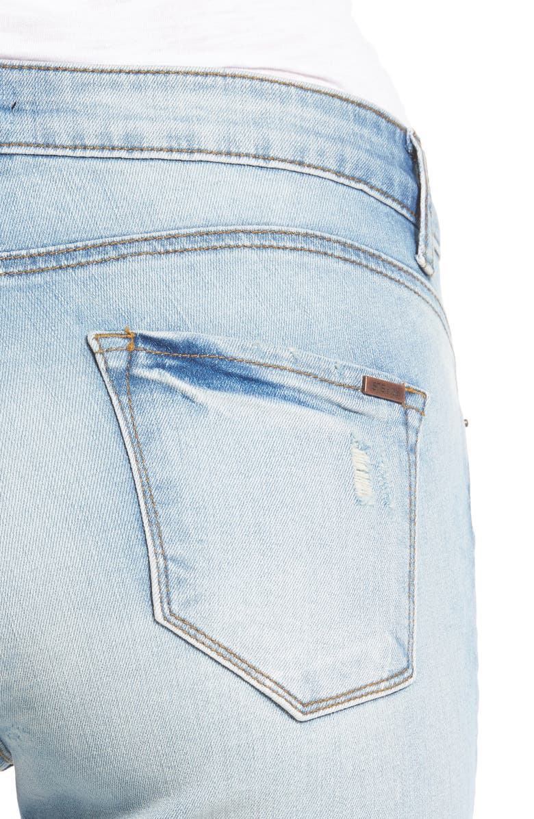 STS Blue Piper Distressed Skinny Ankle Jeans, Alternate, color, 