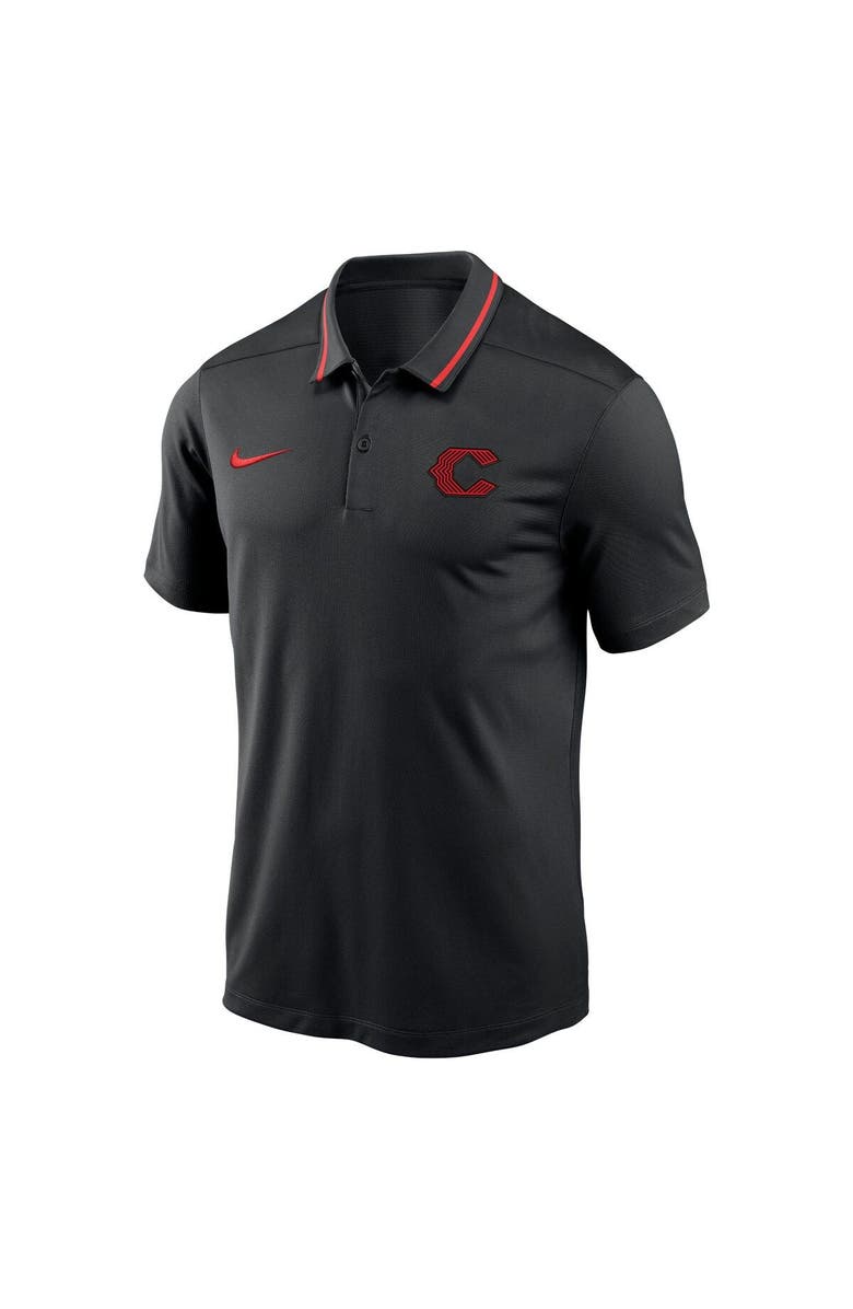Nike Men's Nike  Black Cincinnati Reds 2023 City Connect Knit Performance Polo, Alternate, color, 